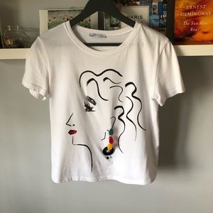 ZARA Graphic Tee